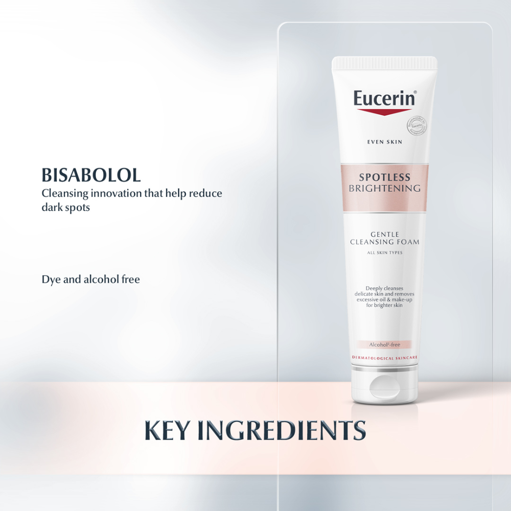 Sữa Rửa Mặt Eucerin Tạo Bọt Làm Sáng Da 150gr