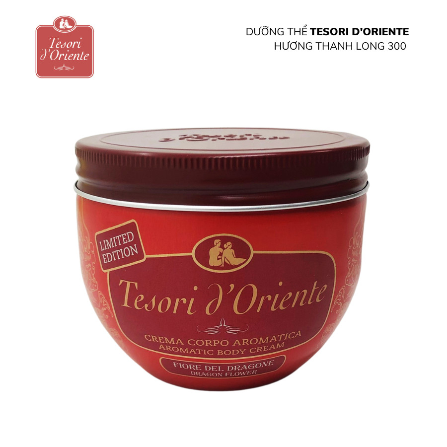 Kem Dưỡng Thể Hương Nước Hoa Thanh Long 300gr - Tesori d'Oriente