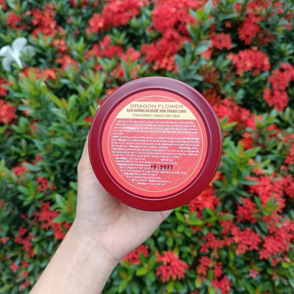 Kem Dưỡng Thể Hương Nước Hoa Thanh Long 300gr - Tesori d'Oriente