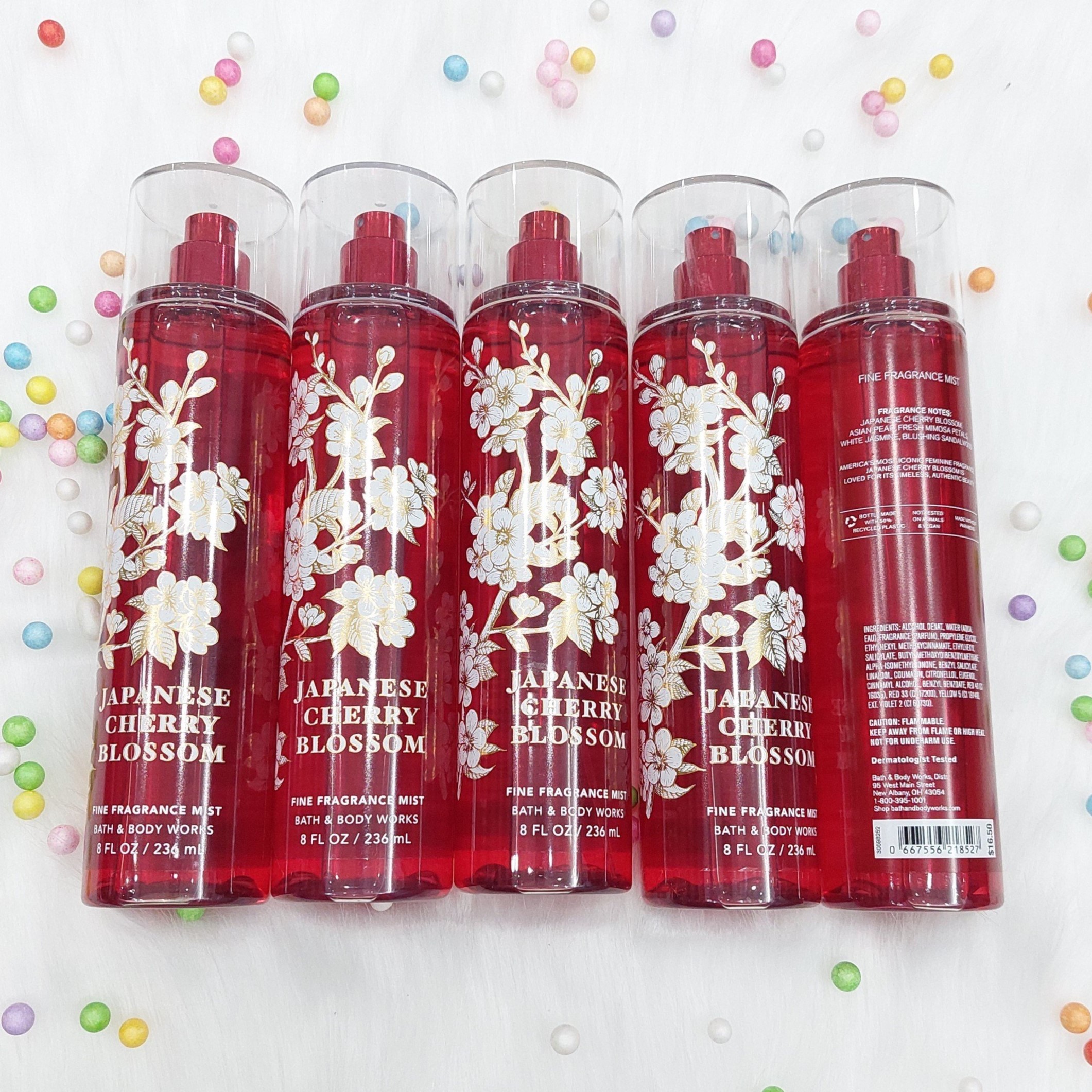 Xịt Thơm Toàn Thân Japanese Cherry Blossom Body Mist Bath & Body Work 236ml