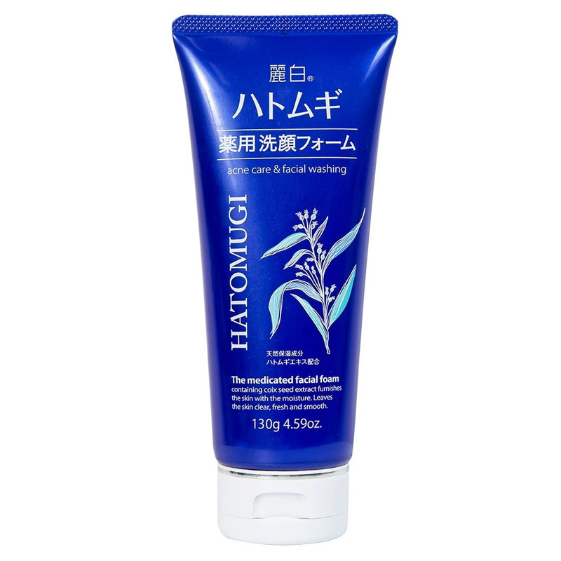Sữa Rửa Mặt Ngăn Ngừa Mụn Reihaku Hatomugi Hạt Ý Dĩ 130g