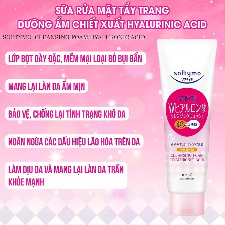 Sữa Rửa Mặt Kose Nhật Bản 190g (Đủ Mùi)