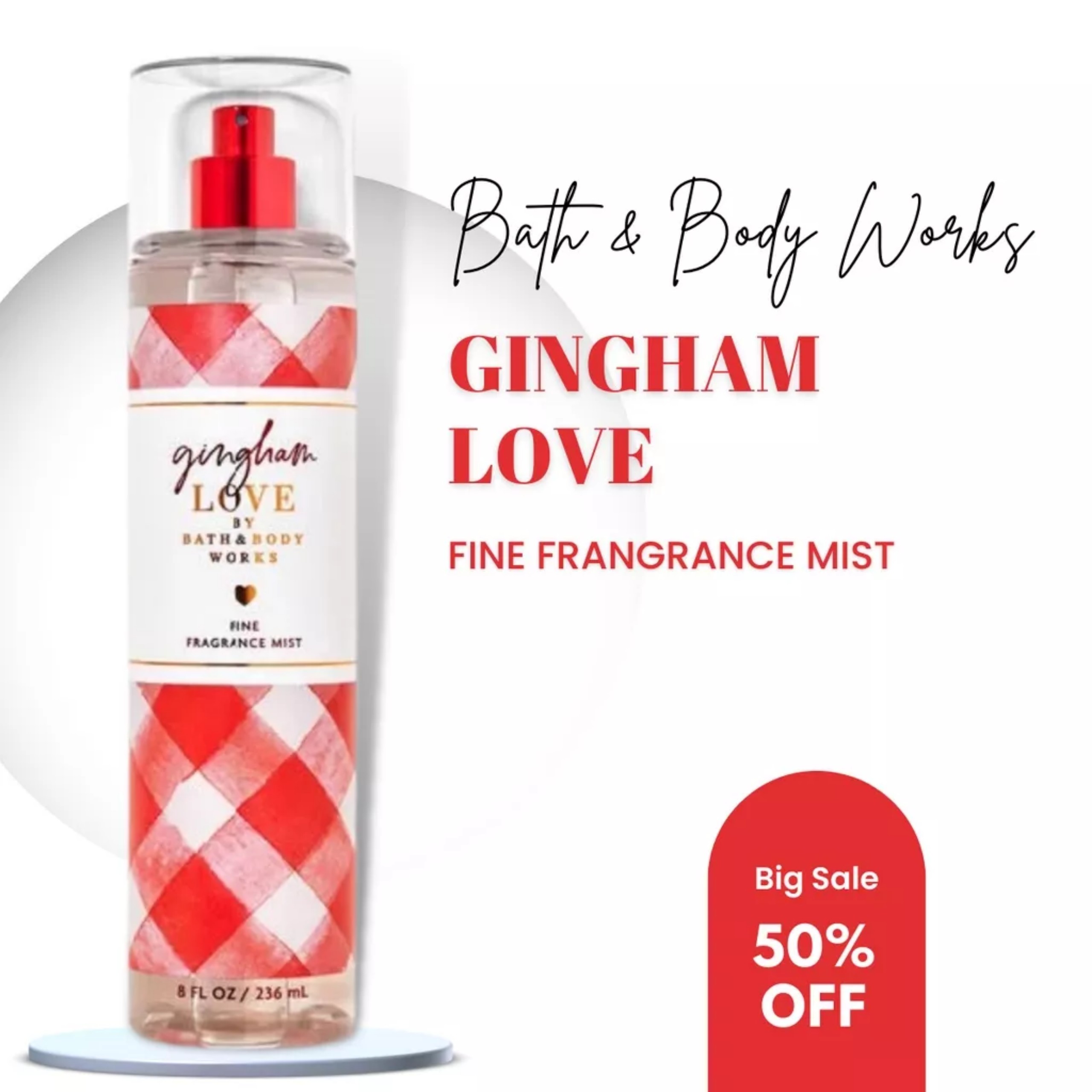 Xịt Thơm Toàn Thân Gingham Love Body Mist Bath & Body Work 236ml