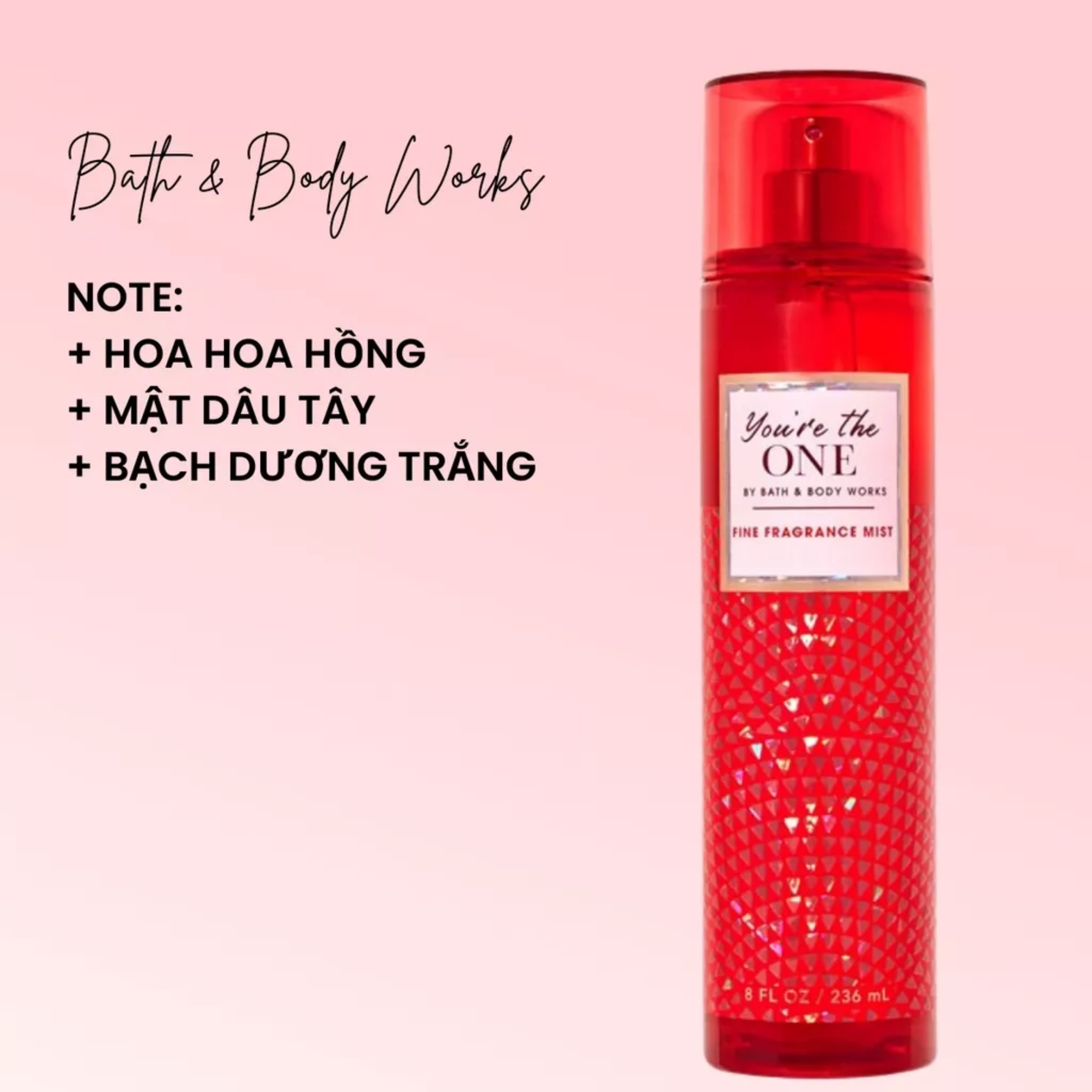 Xịt Thơm Toàn Thân You're The One Body Mist Bath & Body Works 236ml