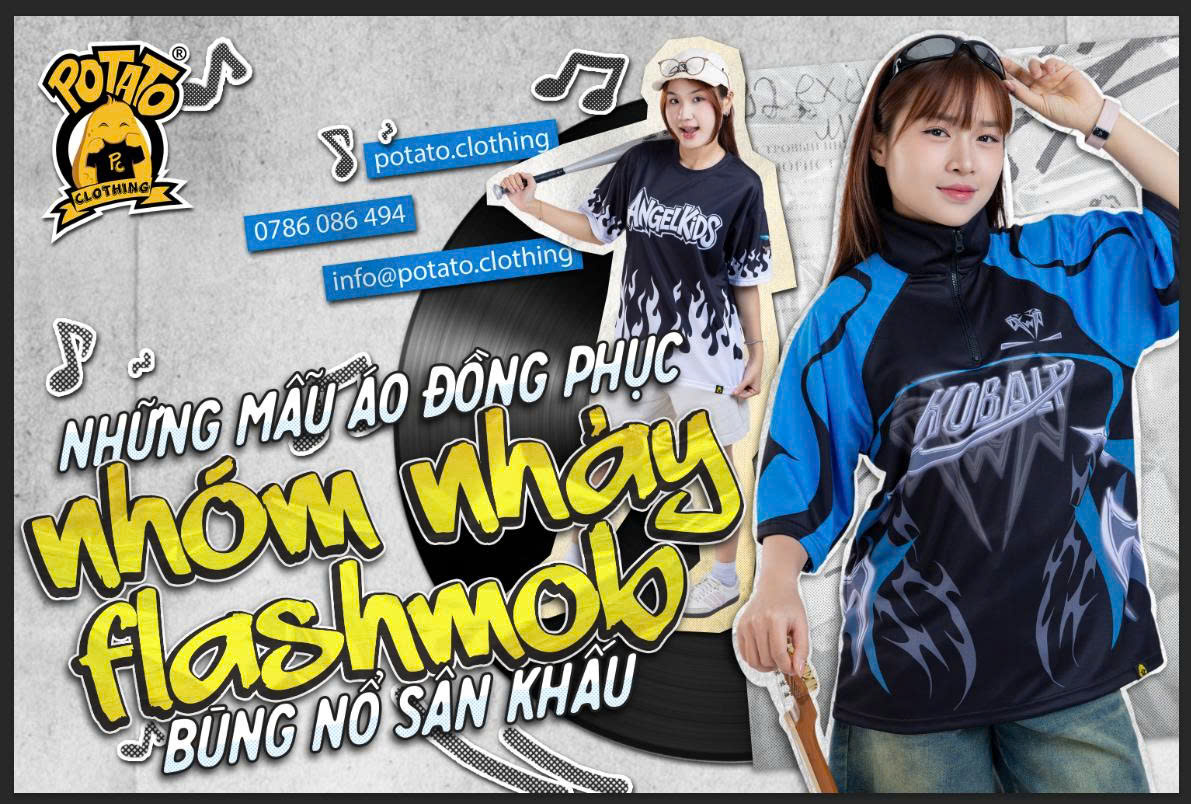 NHỮNG MẪU ÁO ĐỒNG PHỤC NHÓM NHẢY/FLASHMOB BÙNG NỔ SÂN KHẤU