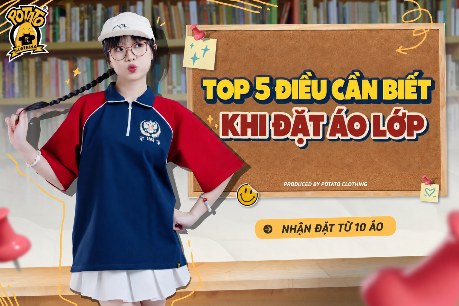 Top 5 điều cần biết khi đặt áo lớp để có chiếc áo đồng phục ưng ý nhất