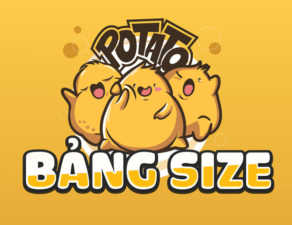 BẢNG SIZE SẢN PHẨM