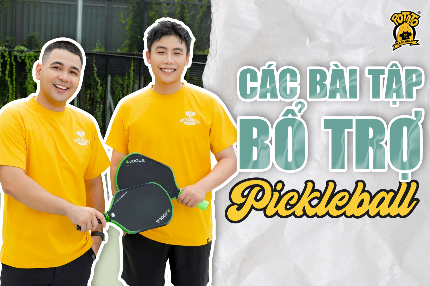 Các bài tập bổ trợ pickleball giúp nâng cao kỹ năng hiệu quả