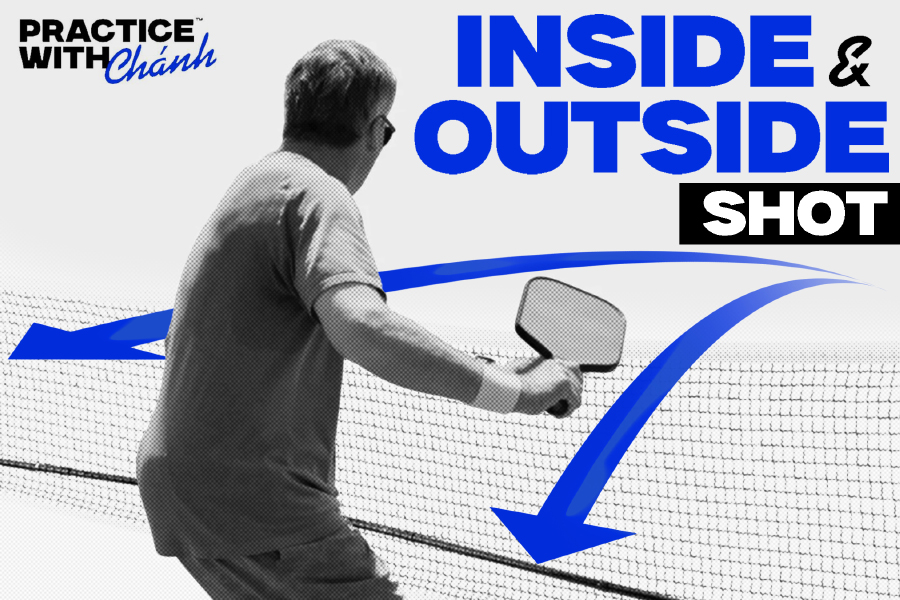 Cách phân biệt Inside - shot và Outside - shot trong pickleball