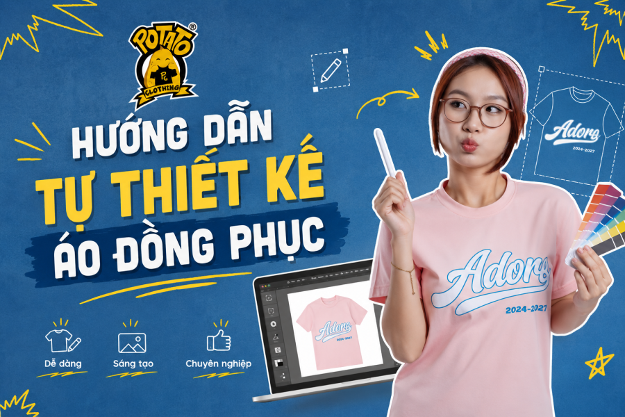 HƯỚNG DẪN TỰ THIẾT KẾ ÁO ĐỒNG PHỤC