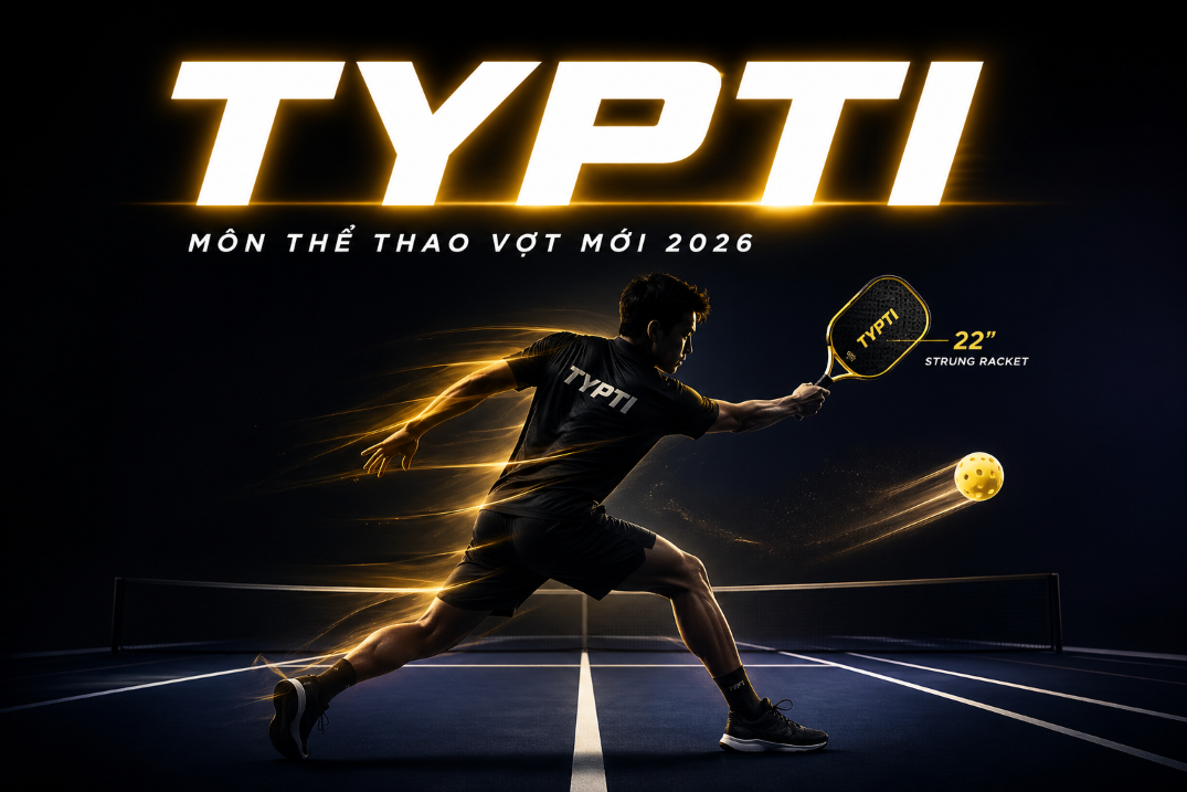 TYPTI Là Gì? Môn Thể Thao Vợt Mới Ra Mắt Năm 2026 Có Gì Đặc Biệt?