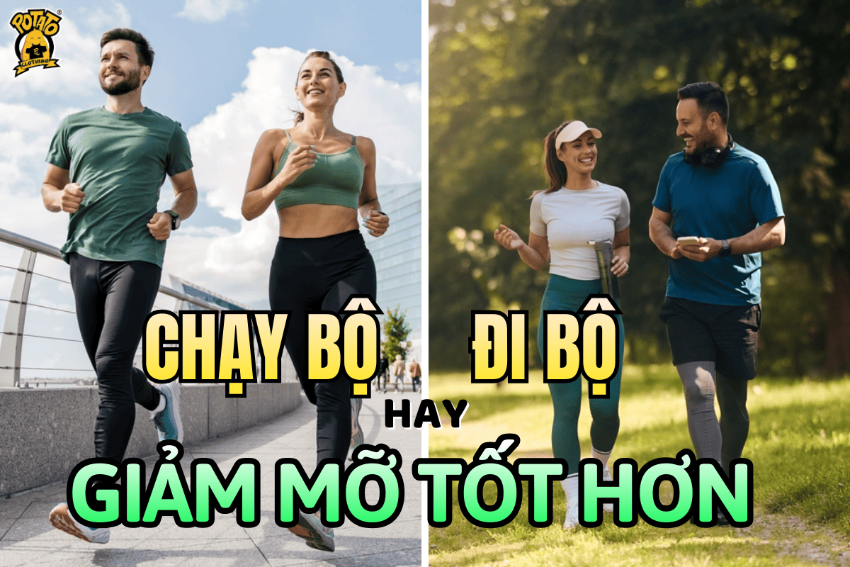 Chạy bộ hay đi bộ giảm mỡ tốt hơn?