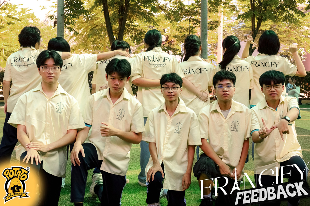 Gợi ý các mẫu áo lớp sơ mi dành cho tập thể lớp tại Potato Clothing