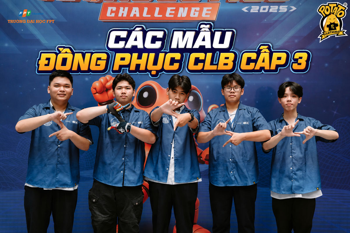 Gợi Ý Các Mẫu Đồng Phục CLB Cấp 3 Đẹp, Trẻ Trung Tại Potato Clothing