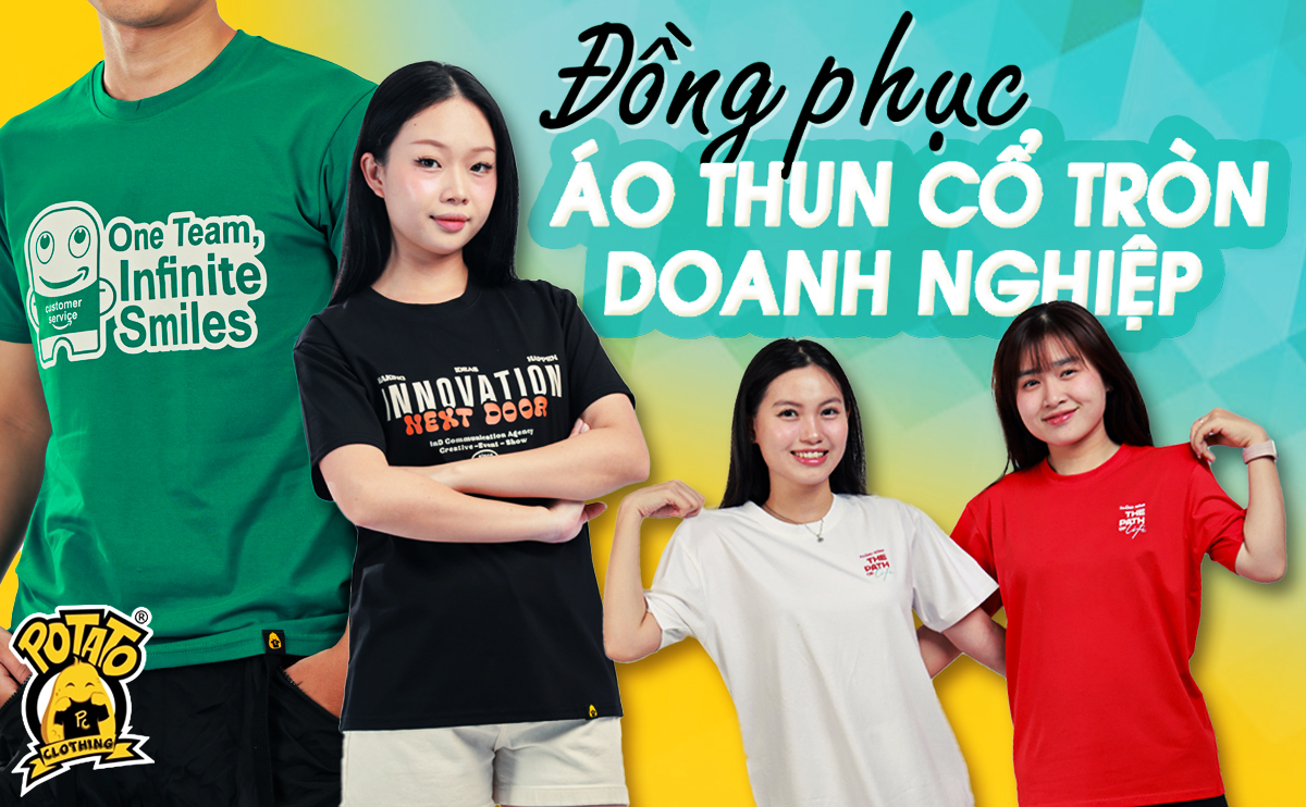 Đồng Phục Áo Thun Cổ Tròn - Lựa Chọn Hoàn Hảo Cho Doanh Nghiệp