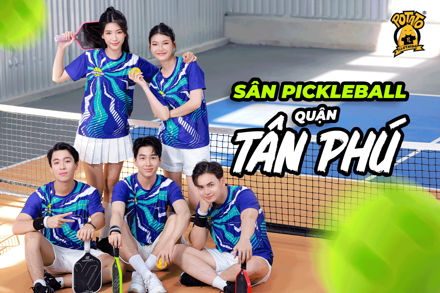 Danh sách địa điểm các sân Pickleball tại quận Tân Phú, Tân Bình, Bình Tân