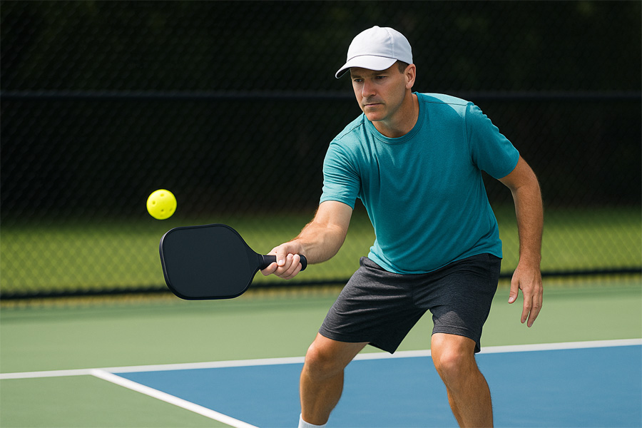 Khám Phá Kỹ Thuật Slice Khi Trả Giao Bóng Trong Pickleball