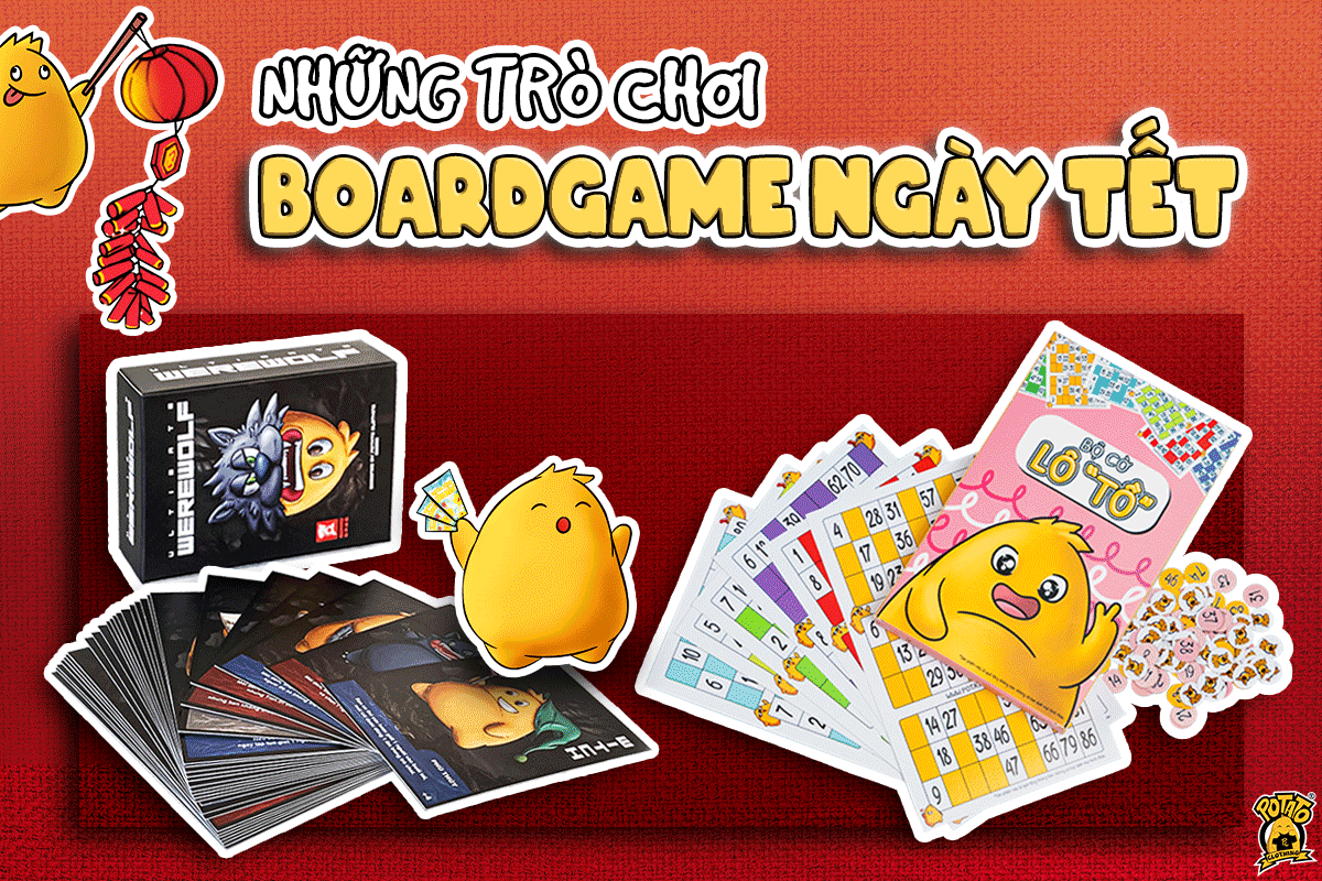 Top 10 trò chơi boardgame ngày Tết để trọn vẹn niềm vui
