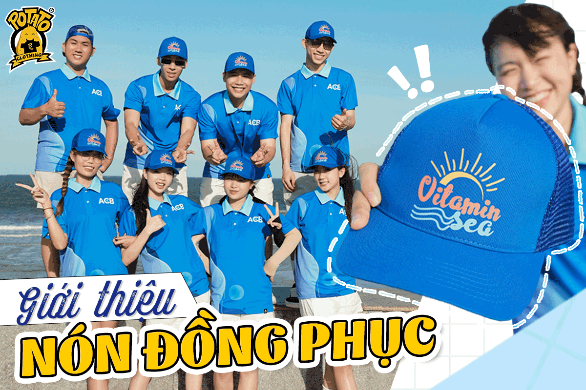 Giới thiệu nón đồng phục tại Potato Clothing