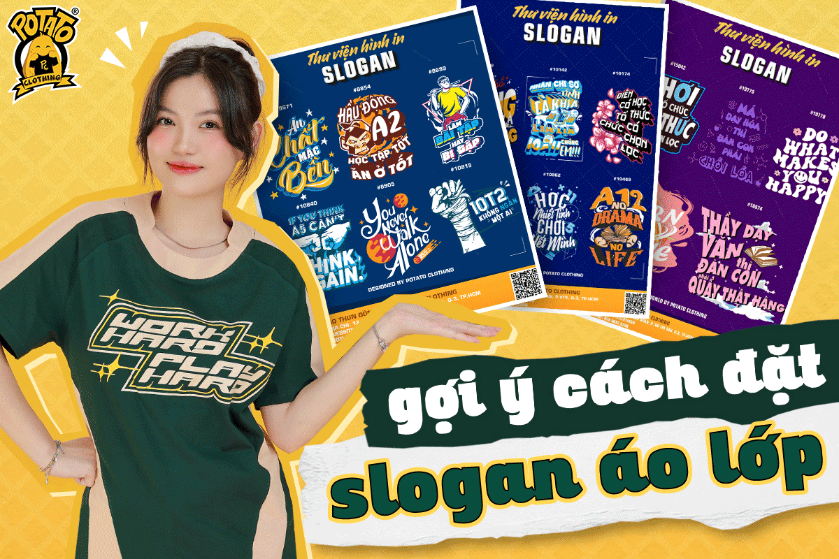 Gợi ý cách đặt slogan áo lớp độc đáo và ý nghĩa
