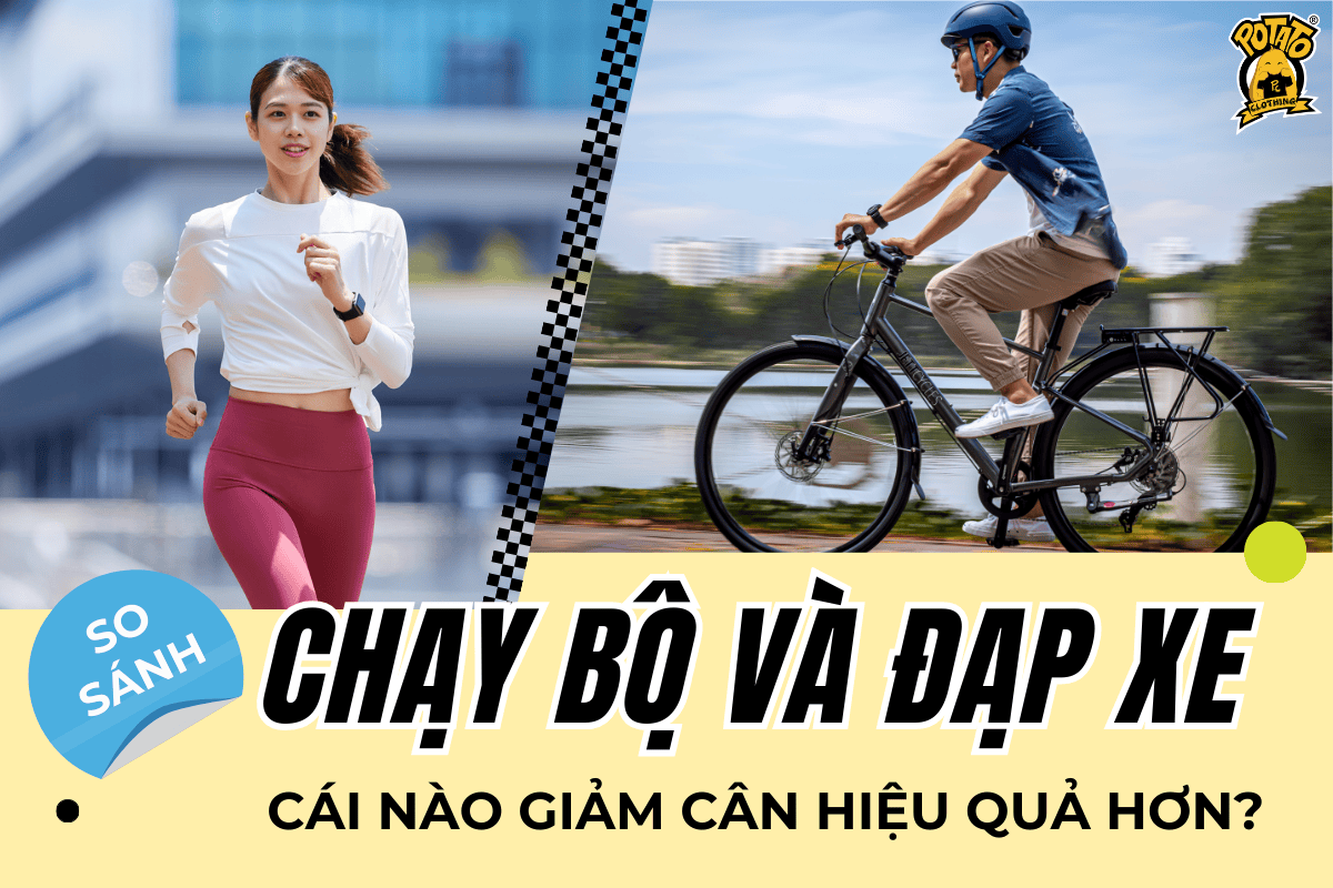 So sánh: Chạy bộ và đạp xe cái nào giảm cân hiệu quả hơn?