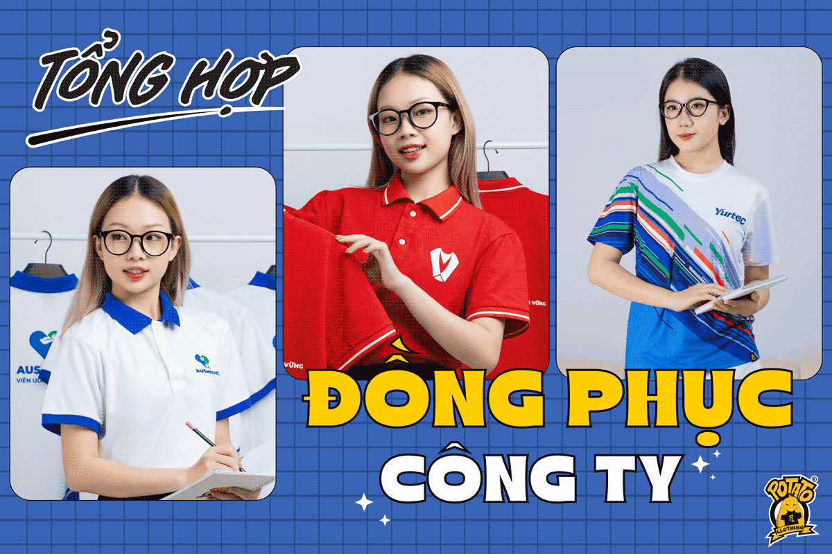 Tổng hợp các mẫu đồng phục công ty chất lượng tại Potato Clothing