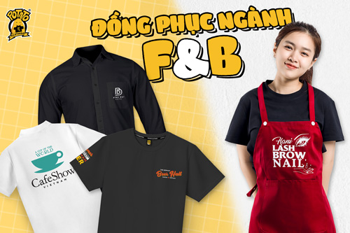 Tổng hợp 6+ đồng phục ngành F&B hot nhất 2024