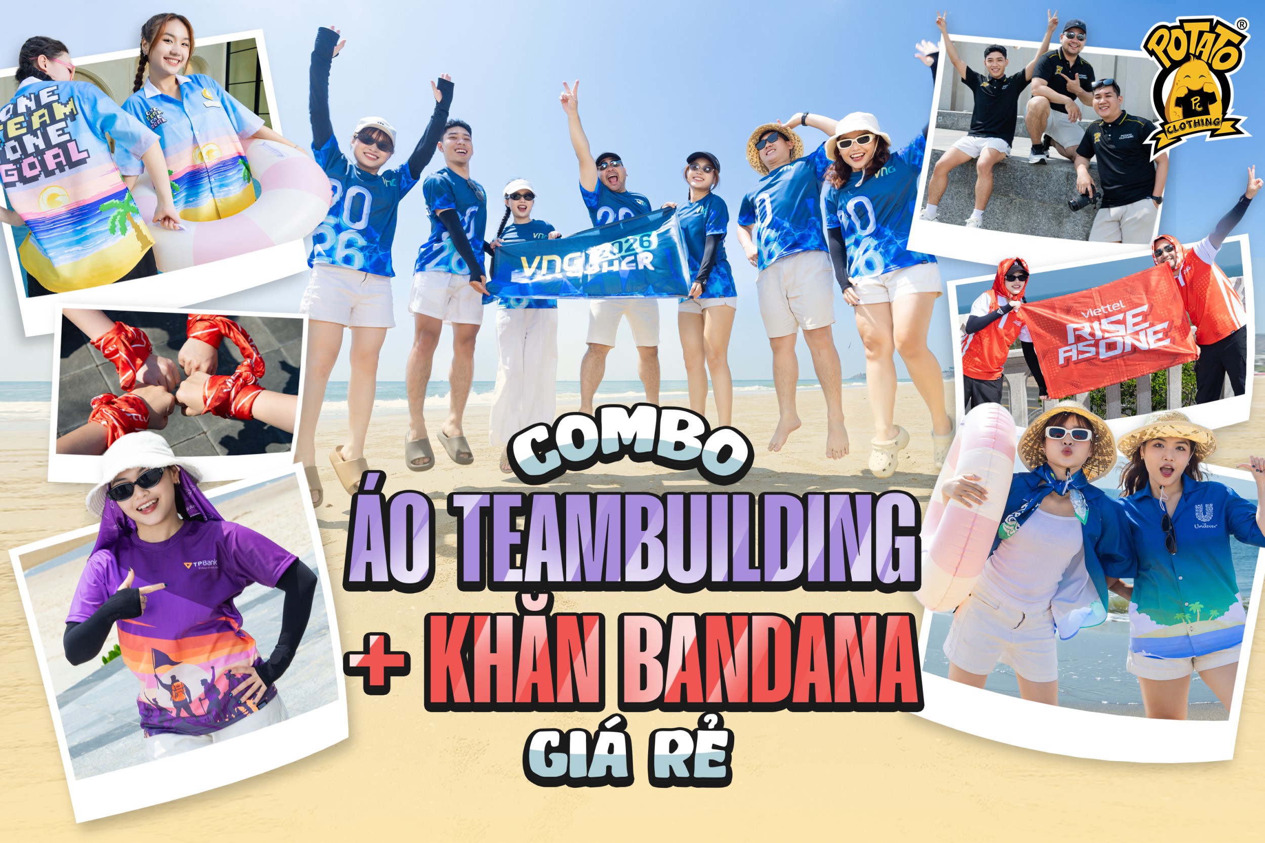 Combo Đồng Phục Team Building Trọn Gói — Tối Ưu Ngân Sách, Lên Hình Cực Chất!