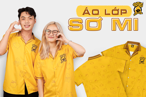 ÁO LỚP SƠ MI: Đồng Phục Lớp Rực Rỡ Sắc Màu