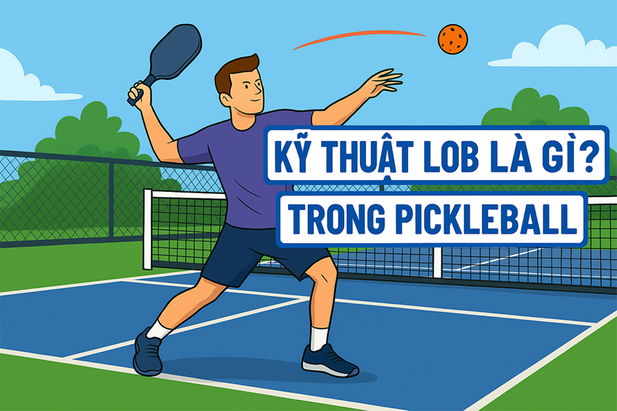 Tìm hiểu về kỹ thuật Lob là gì trong Pickleball