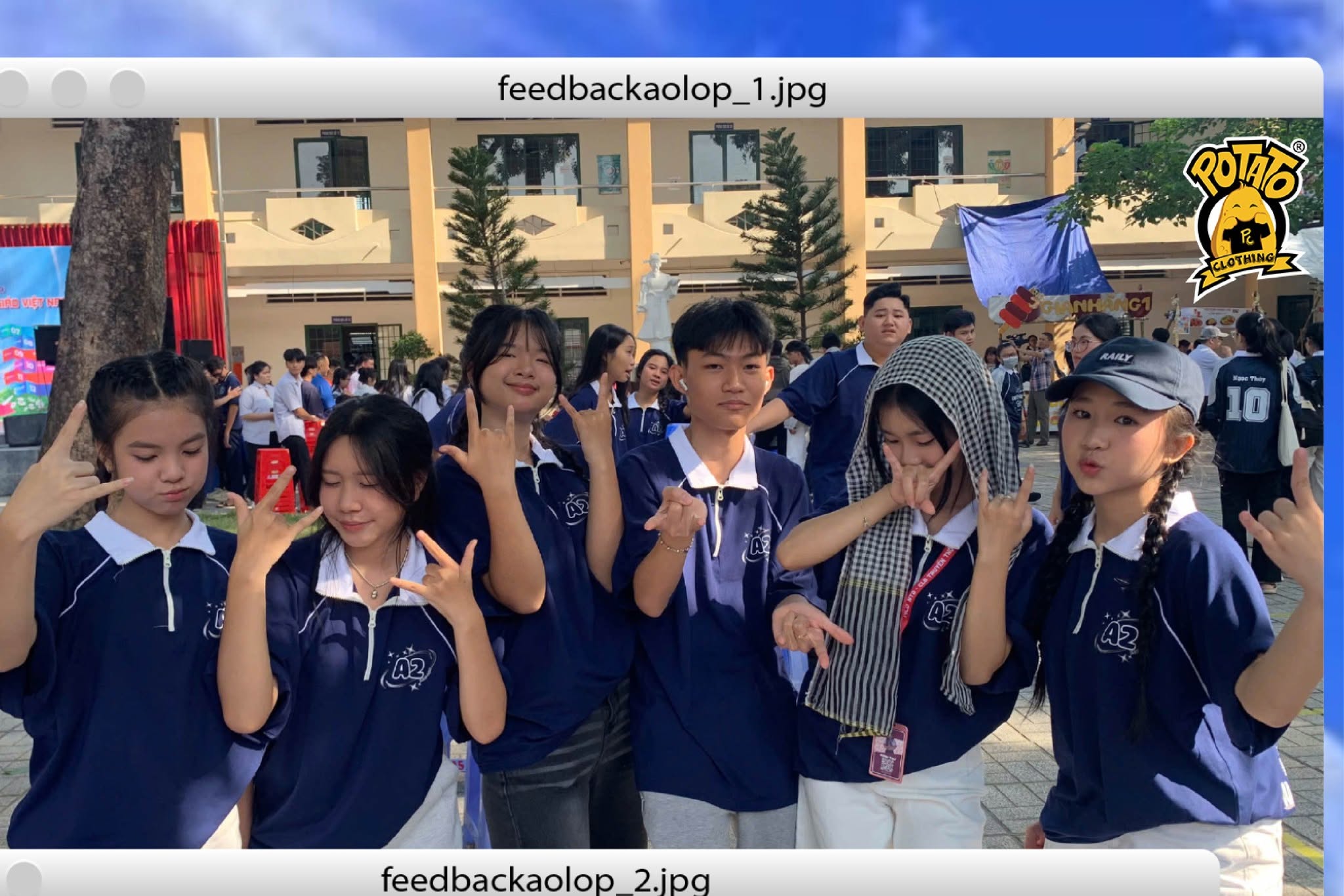 Feedback áo lớp Zippy Polo 10A2 Nguyễn Trãi - ảnh 2