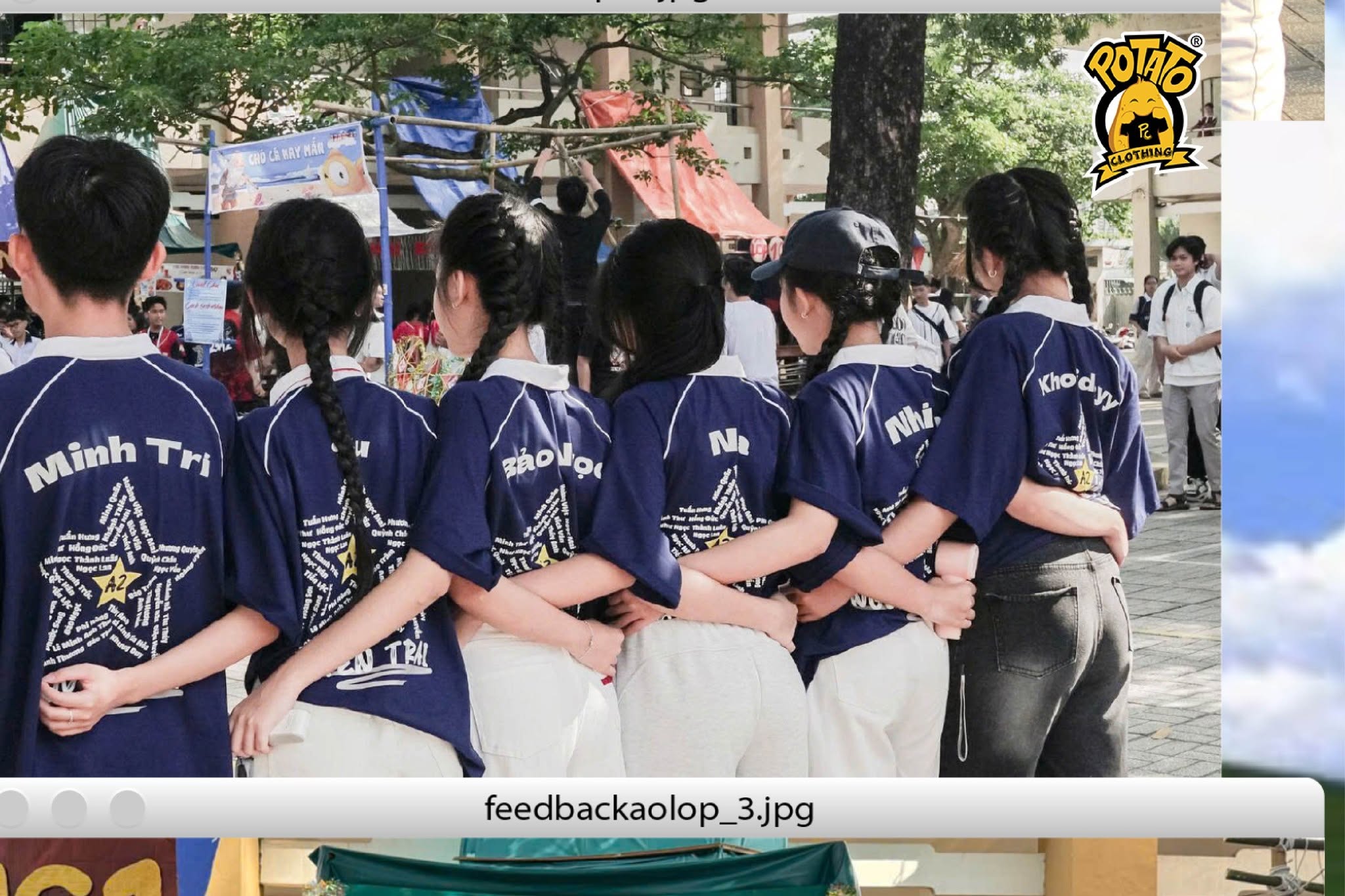 Feedback áo lớp Zippy Polo 10A2 Nguyễn Trãi - ảnh 3