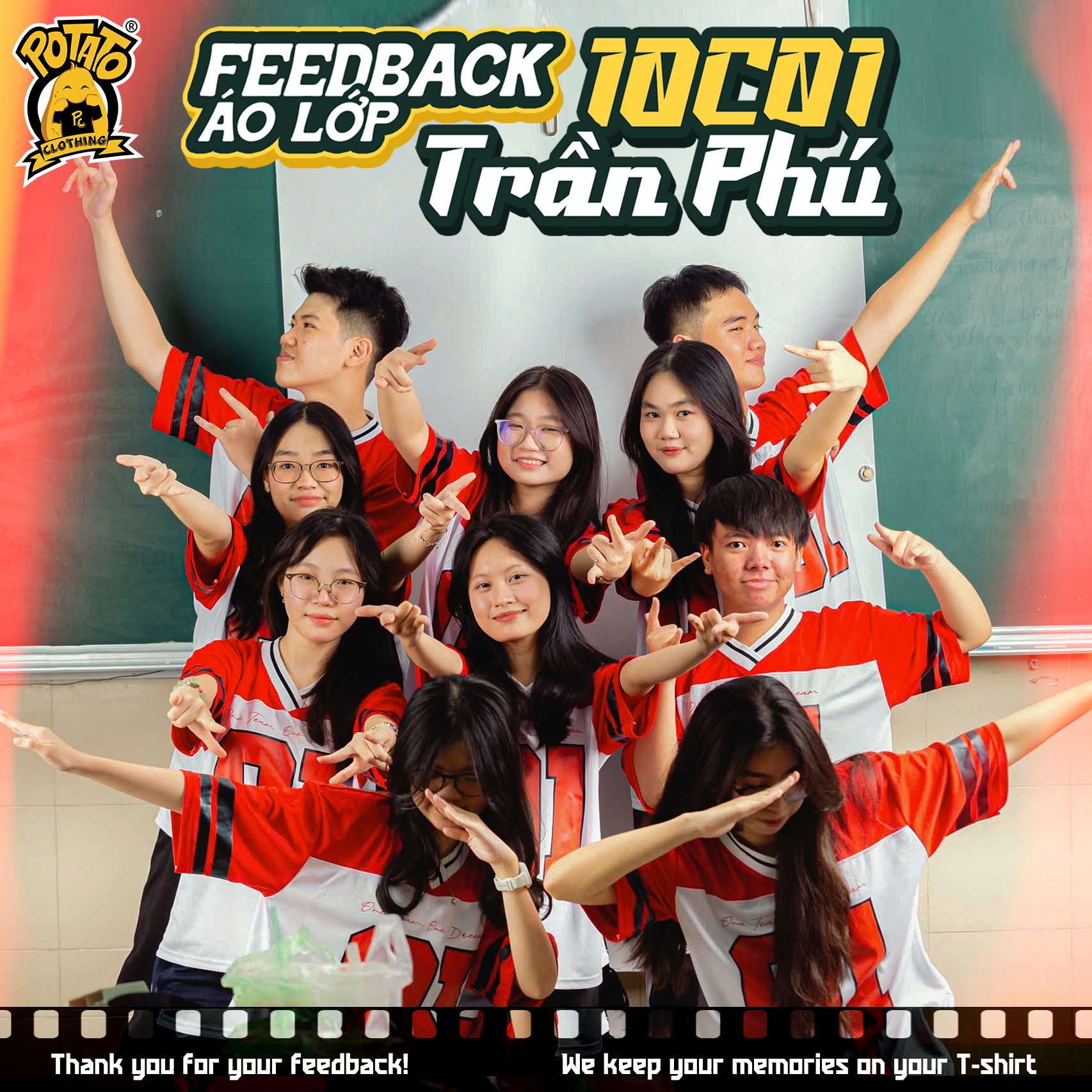 Feedback áo lớp bóng bầu dục 10C01 Trần Phú - ảnh 1