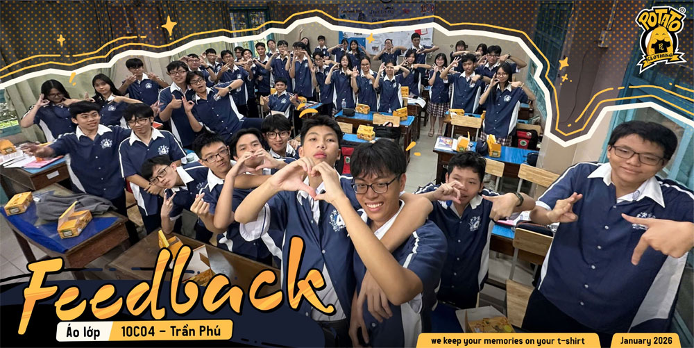 Feedback áo lớp sơ mi 10C04 Trần Phú - ảnh 1