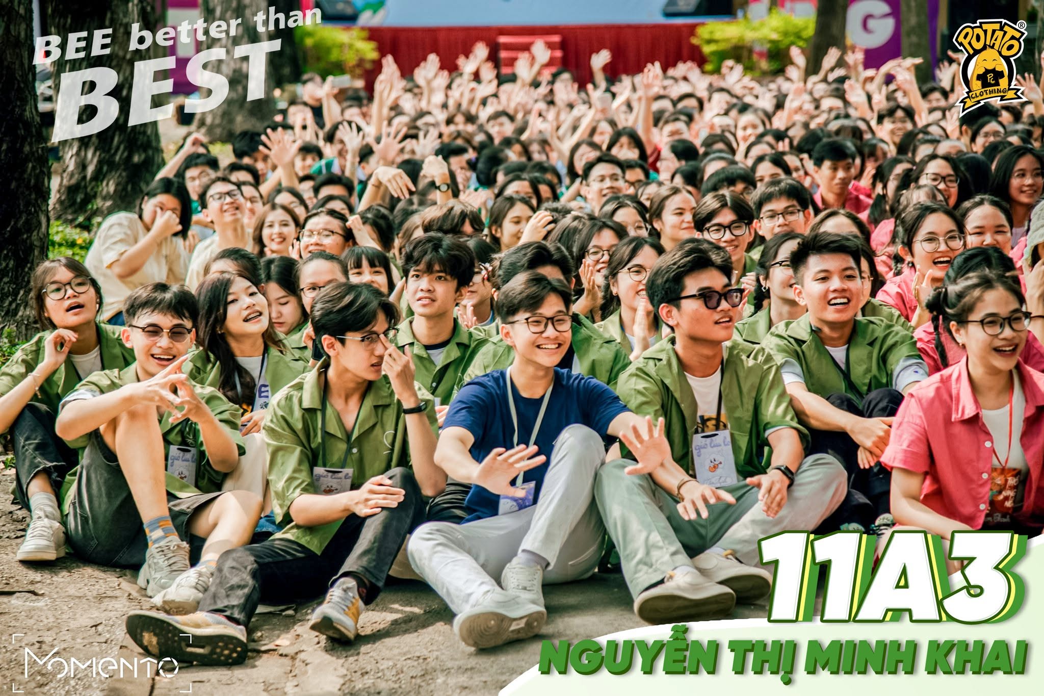 Feedback áo lớp sơ mi 11A3 Nguyễn Thị Minh Khai - ảnh 1