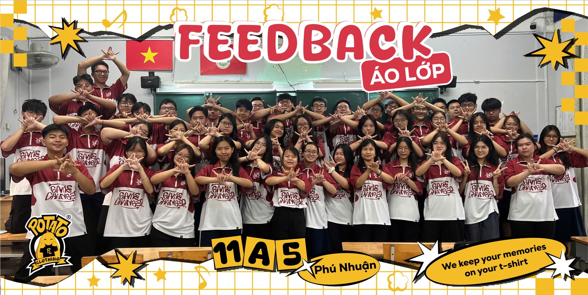 Feedback áo lớp Zippy Polo 11A5 Phú Nhuận - ảnh 1