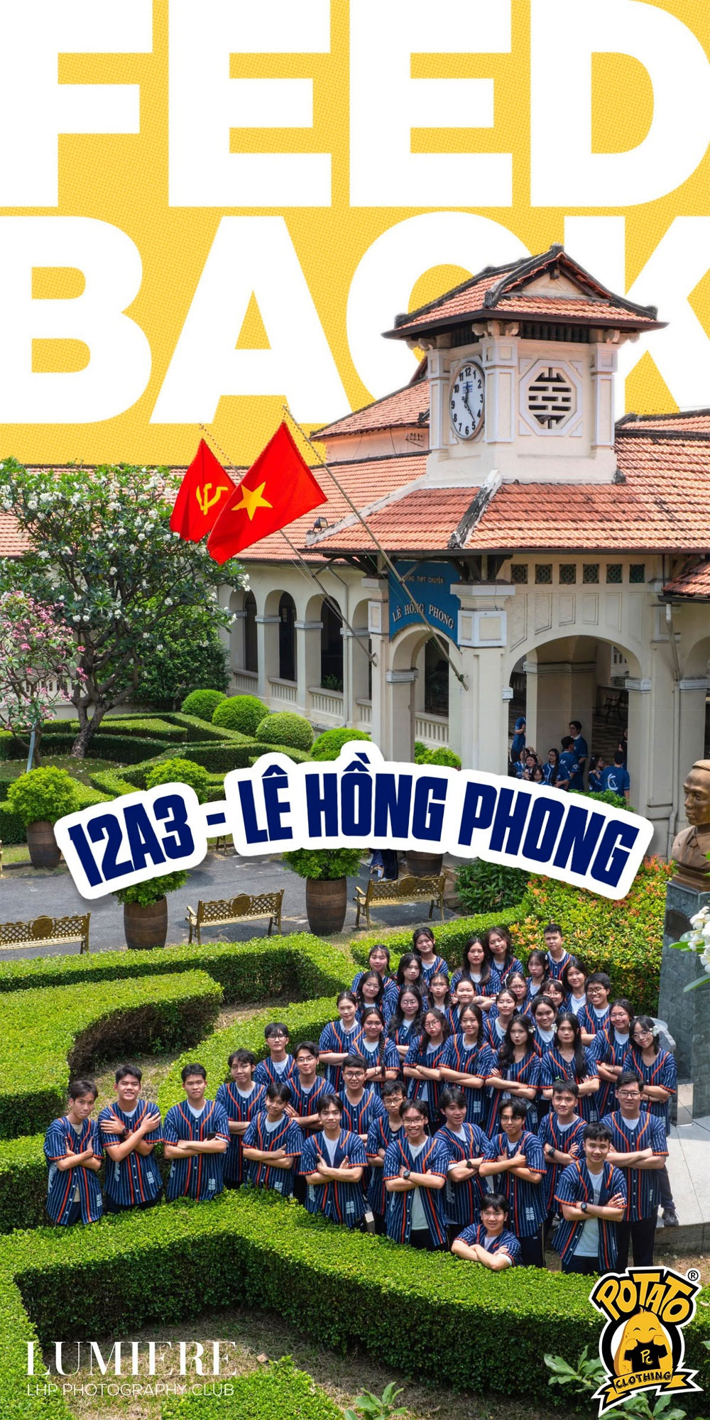 Feedback áo lớp bóng chày 12a3 lê hồng phong - ảnh 1