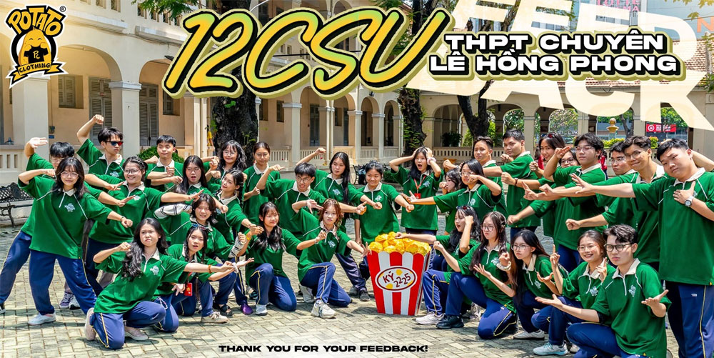 Feedback áo lớp Zippy Polo 12CSU Chuyên Lê Hồng Phong - ảnh 1