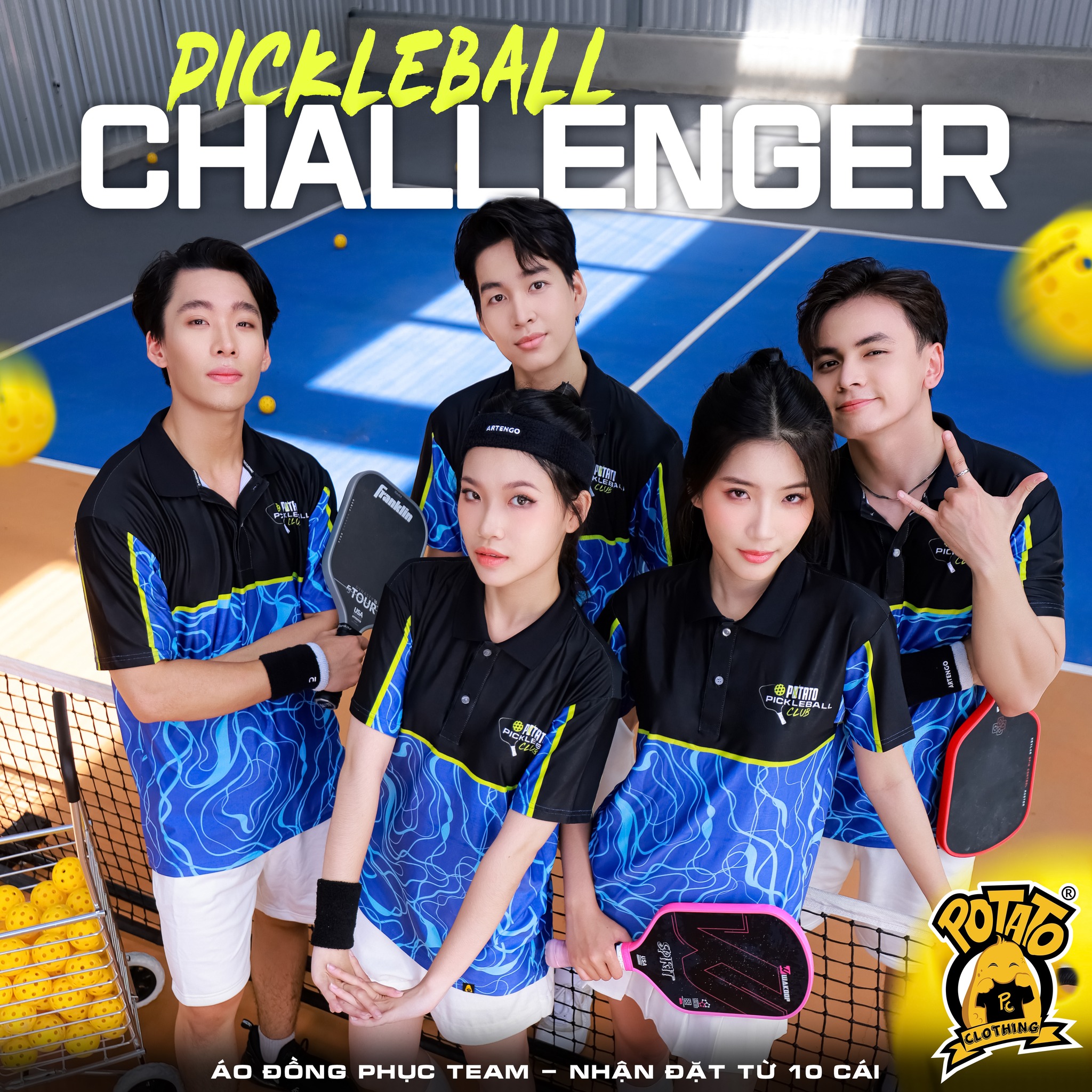 Áo nhóm Pickleball Potato Clothing
