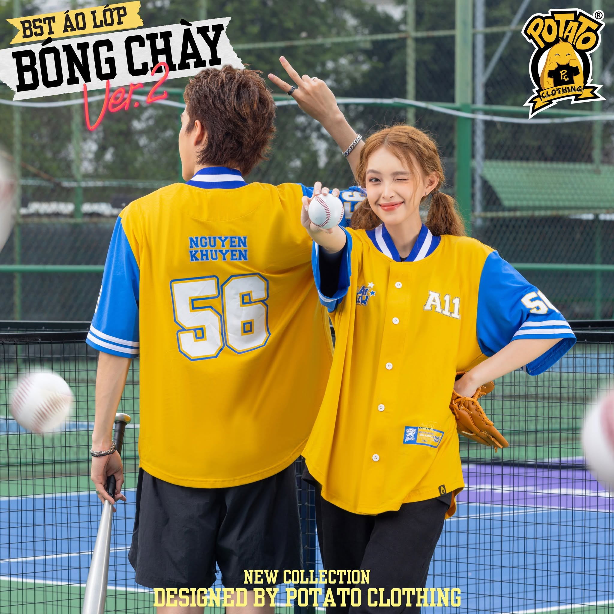 Áo lớp Bóng chày mẫu 2