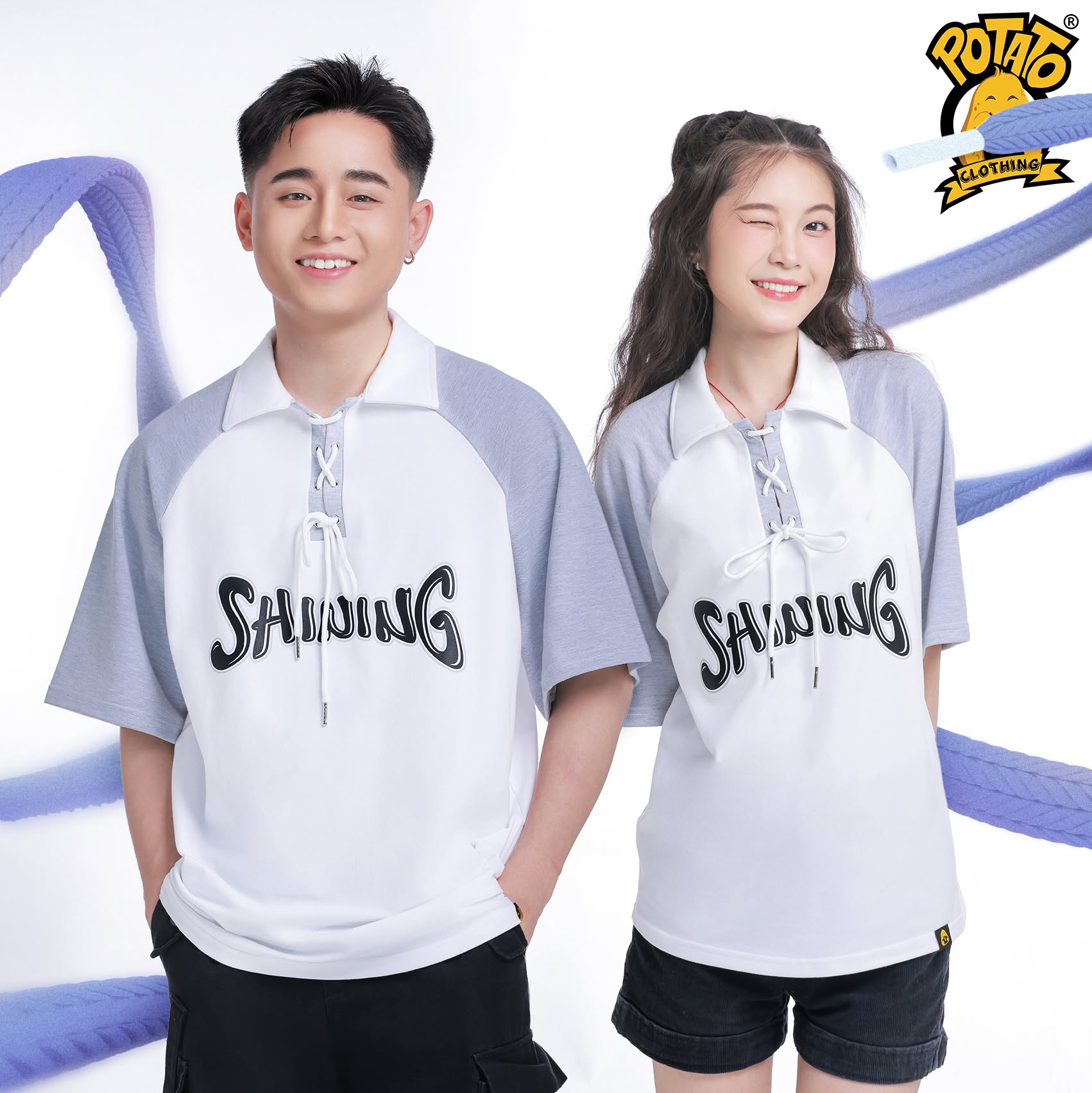 Áo lớp Tie Line Polo mẫu 3