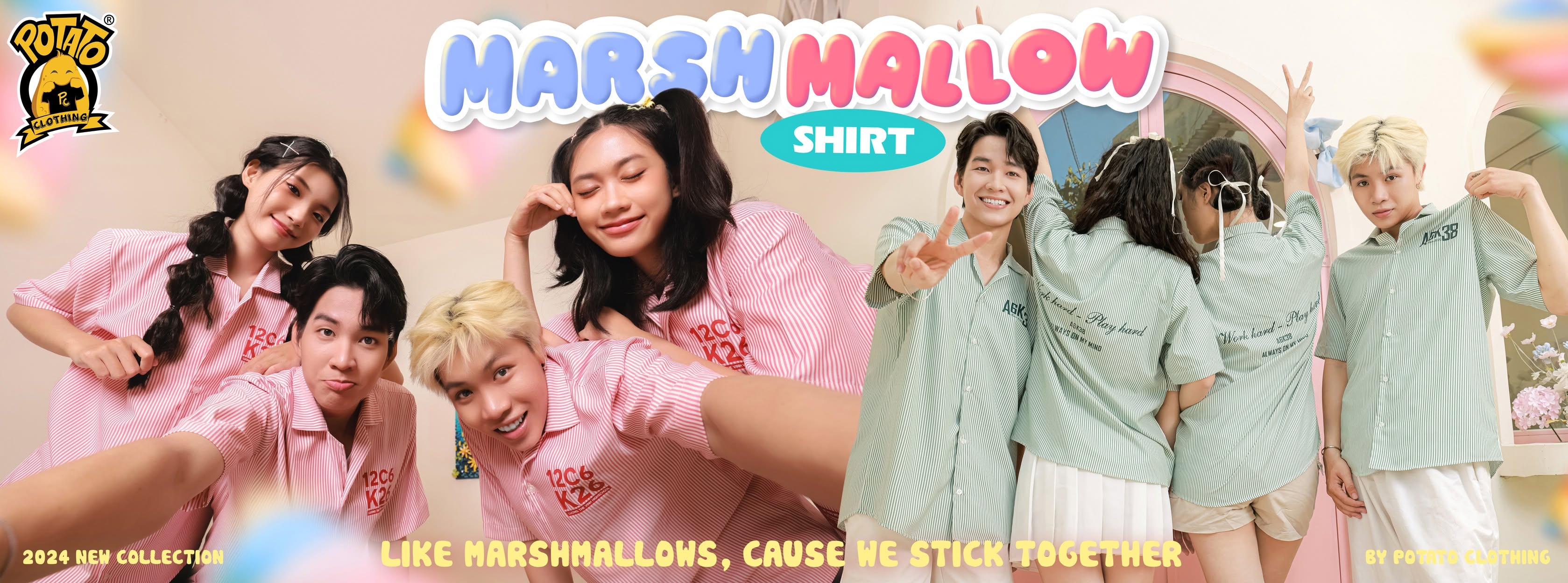 Áo lớp sơ mi lịch sự Potato Clothing