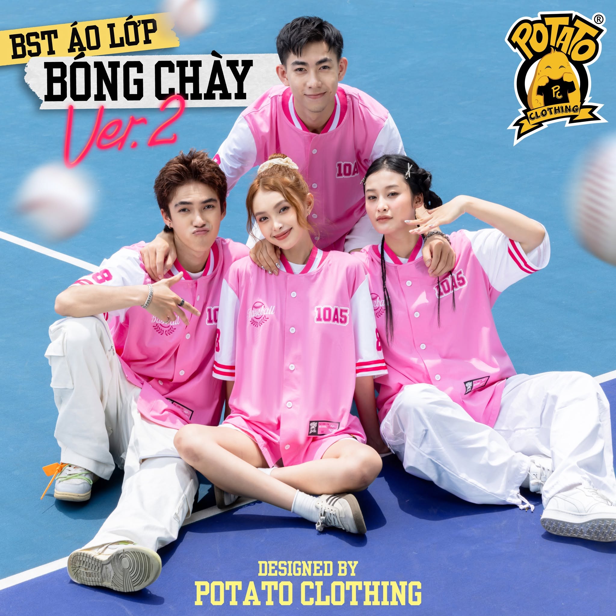 Áo lớp Bóng chày mẫu 3