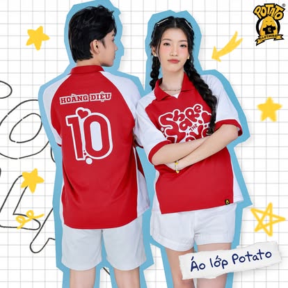 Áo lớp Cool Collar mẫu 3