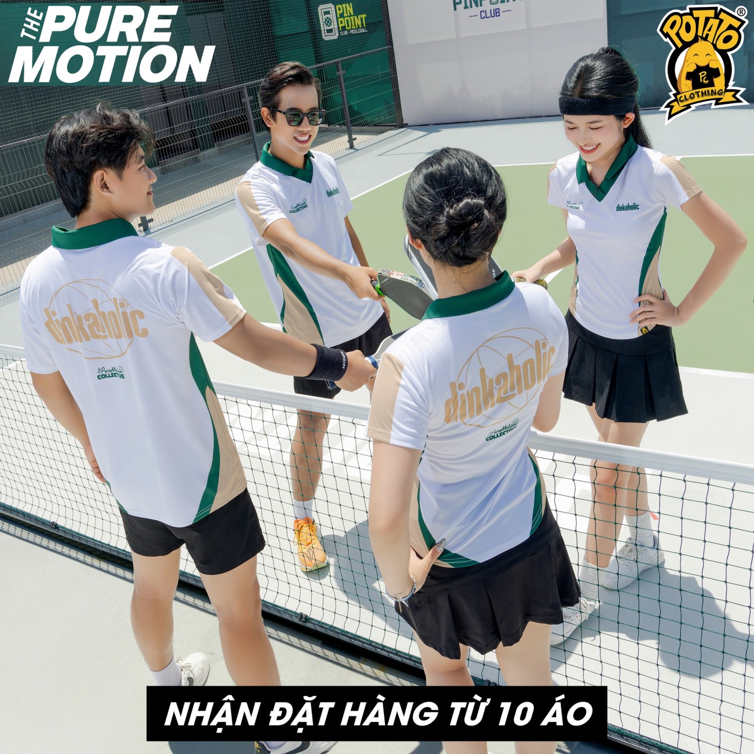 Áo nhóm Pickleball Potato Clothing