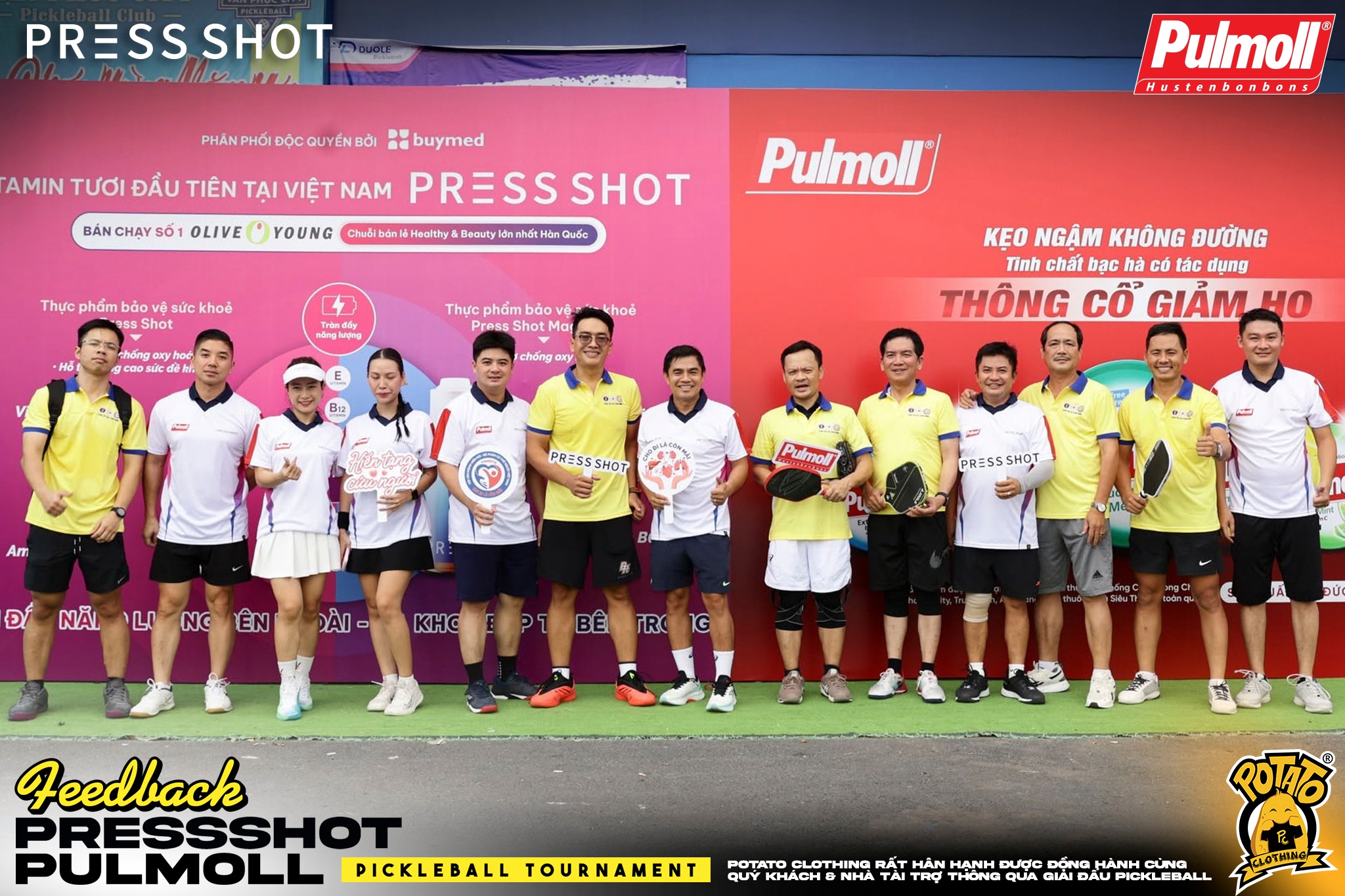 Feedback khách hàng đồng phục Pickleball Potato Clothing 5