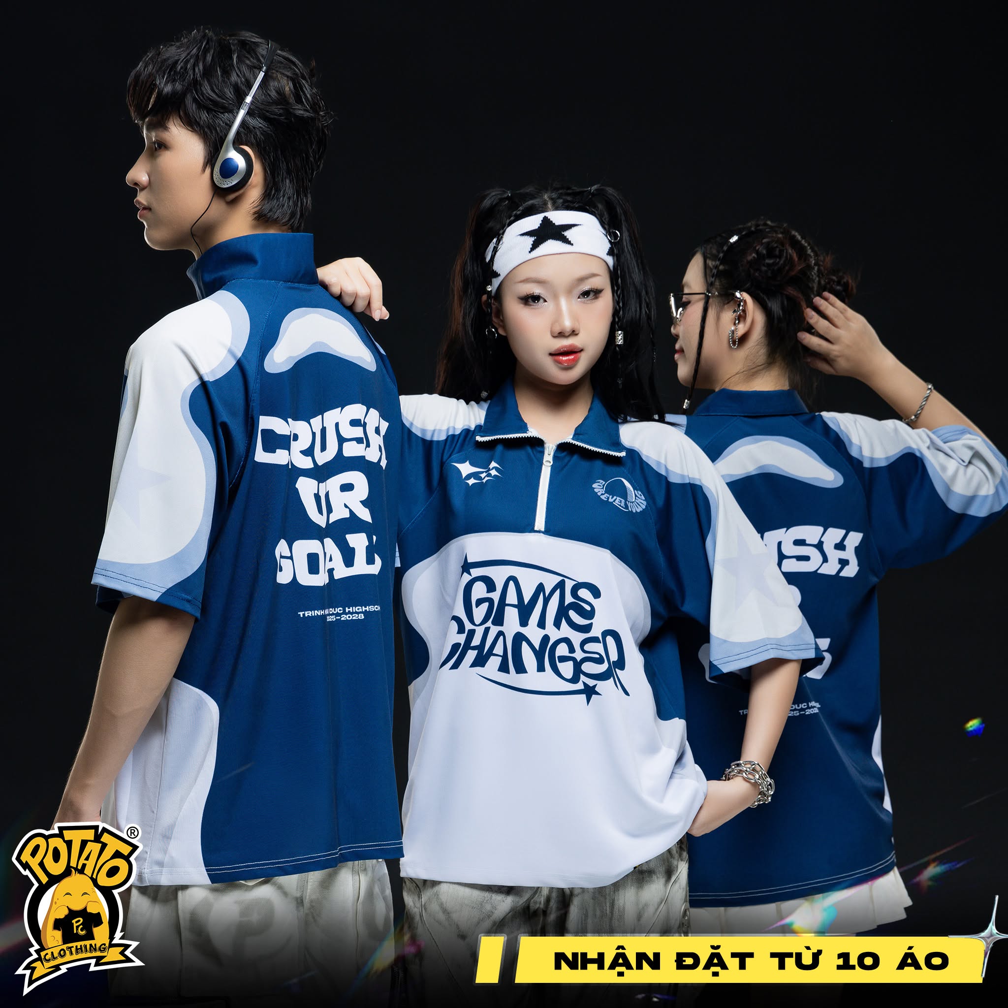 Áo lớp Zippy Crew mẫu 4