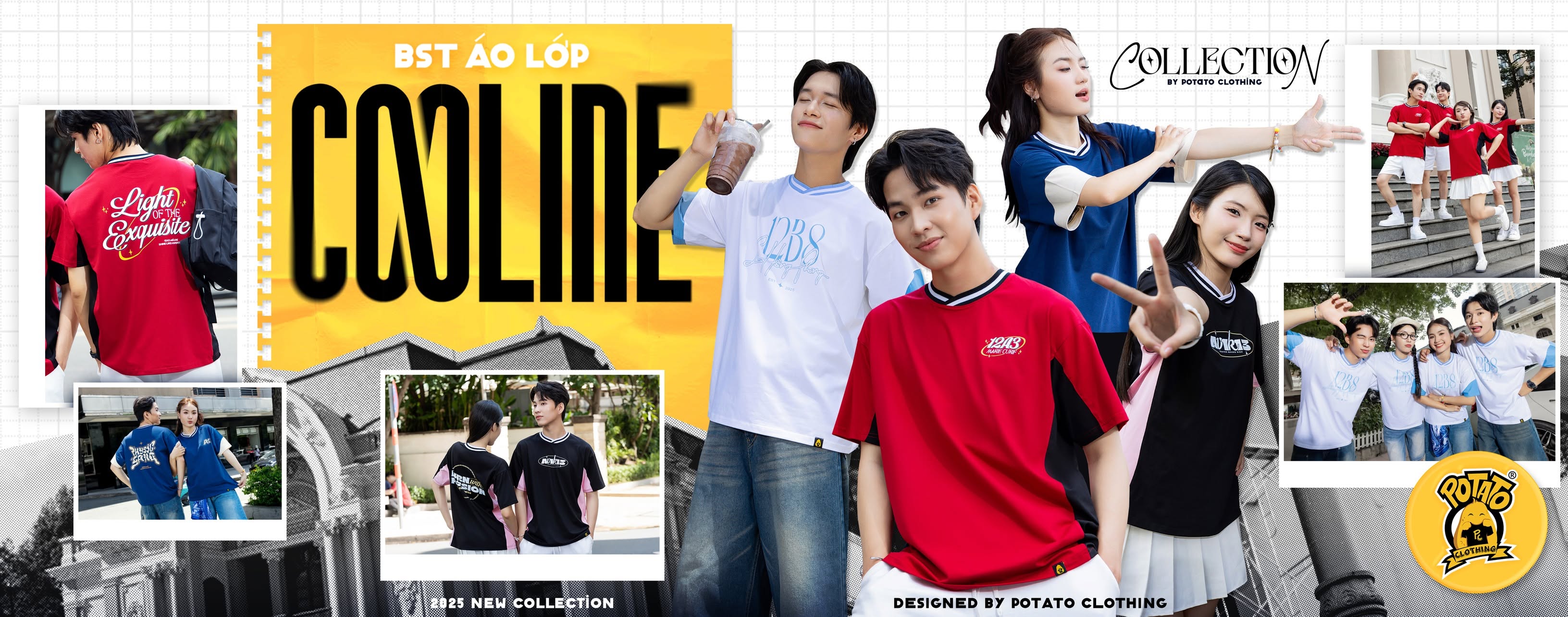 Áo lớp Cooline tối giản Potato Clothing