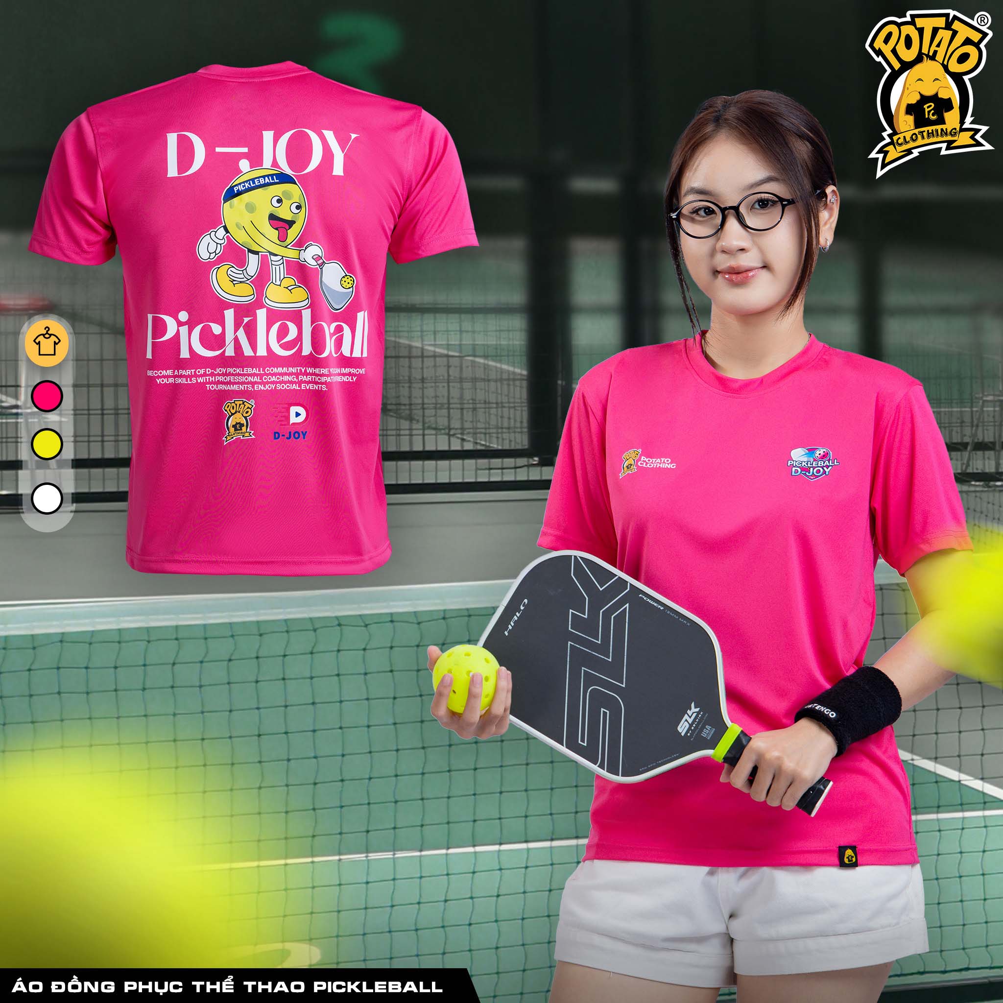 Mẫu áo đồng phục Pickleball số 8 — Potato Clothing