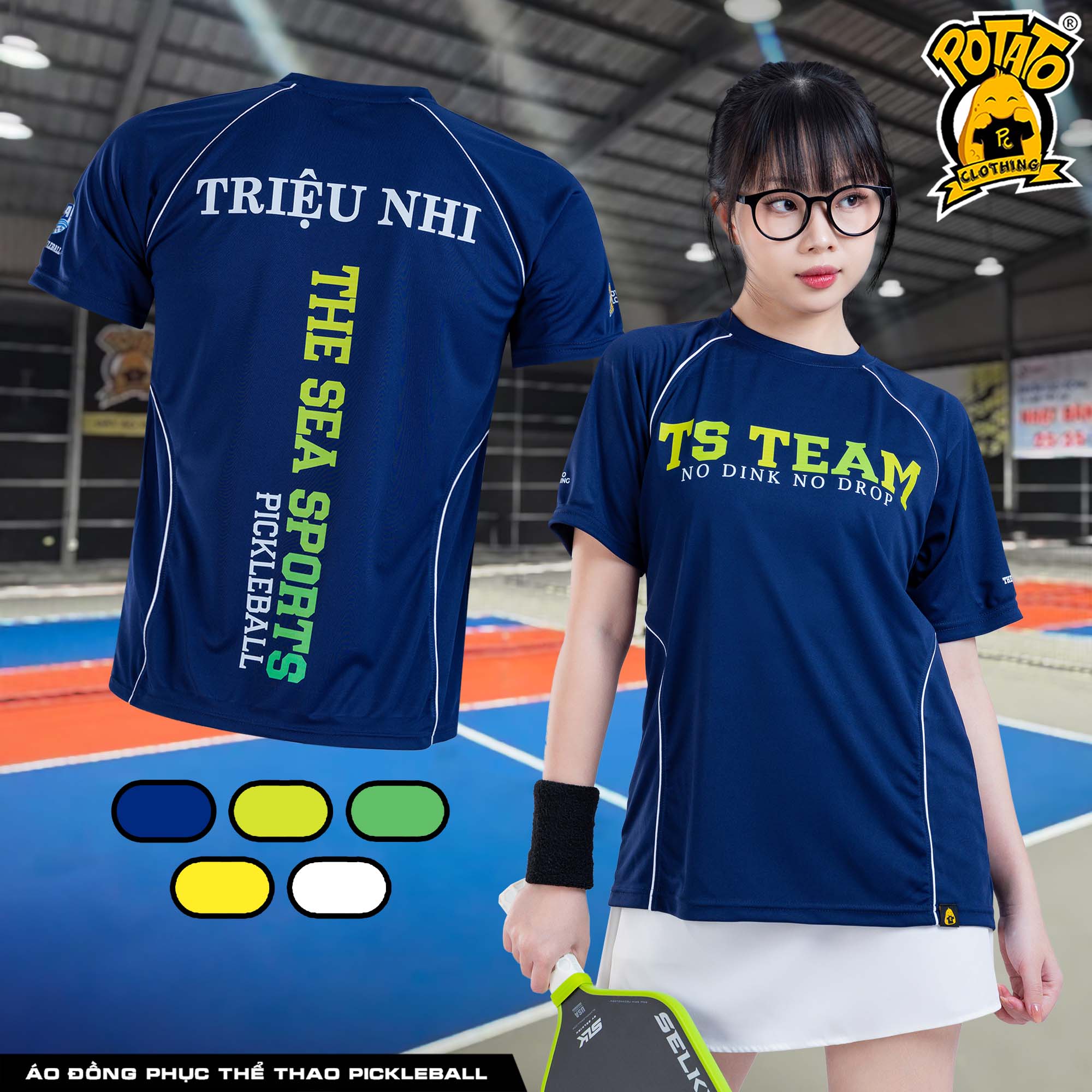Mẫu đồng phục Pickleball Potato Clothing 9